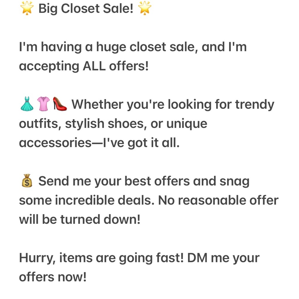 NOBRAND Clothing and Accessories